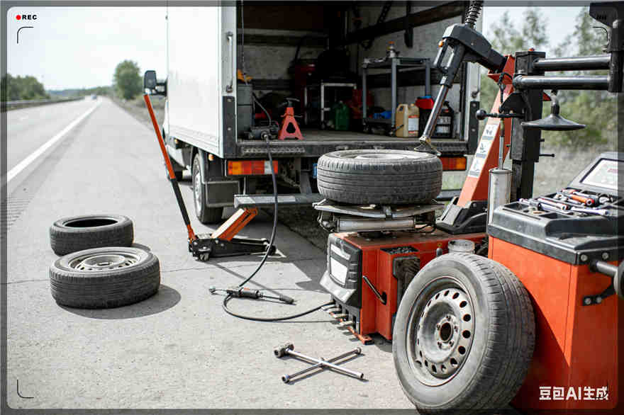 兴县扎胎道路救援-流动补胎